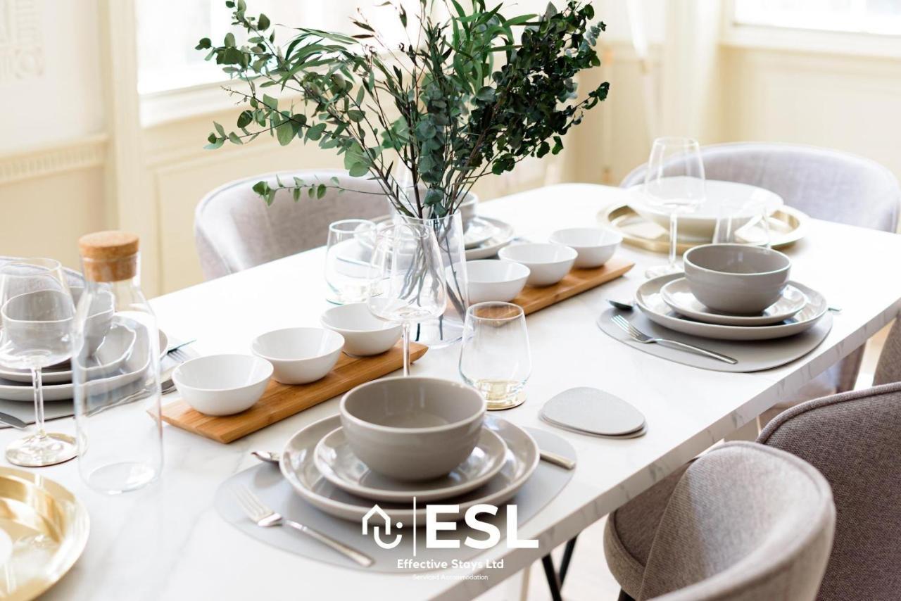 Most Central Luxury Grade 2 Listed Apartment Overlooking Shrewsbury Square - Free Parking Dış mekan fotoğraf