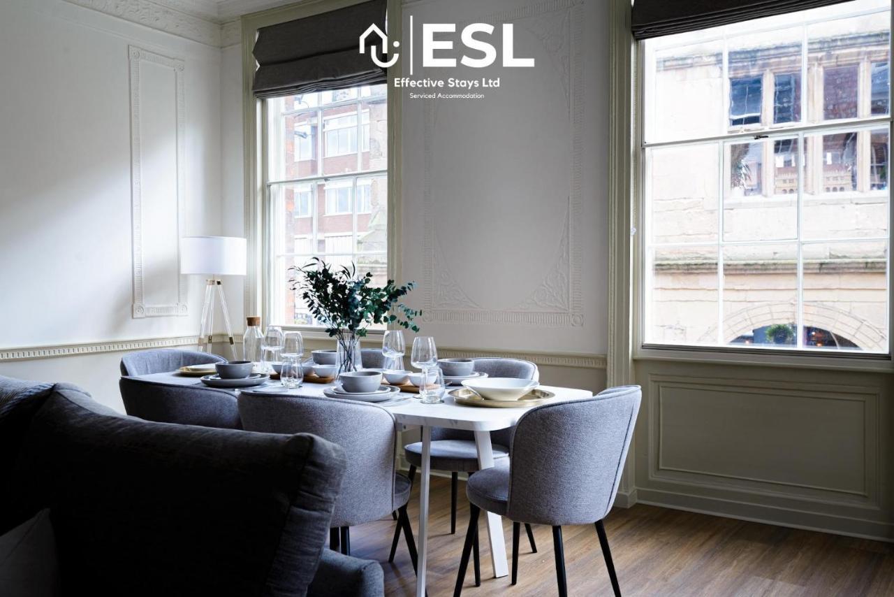 Most Central Luxury Grade 2 Listed Apartment Overlooking Shrewsbury Square - Free Parking Dış mekan fotoğraf