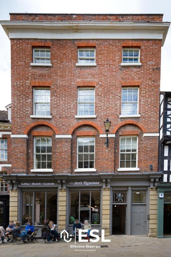 Most Central Luxury Grade 2 Listed Apartment Overlooking Shrewsbury Square - Free Parking Dış mekan fotoğraf